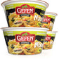 Gefen Brown Rice Gluten Free Instant Noodle Soup, Vegetable Flavor 2.25oz (4 Pack) | No MSG Added, Ready In Minutes!