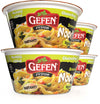 Gefen Brown Rice Gluten Free Instant Noodle Soup, Vegetable Flavor 2.25oz (4 Pack) | No MSG Added, Ready In Minutes!