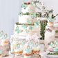 Ercadio 30 Pack 3D Butterfly Cake Toppers Green Butterfly Cake Toppers Mix Sizes Waterproof Arts Butterfly Cupcake Picks For Bab