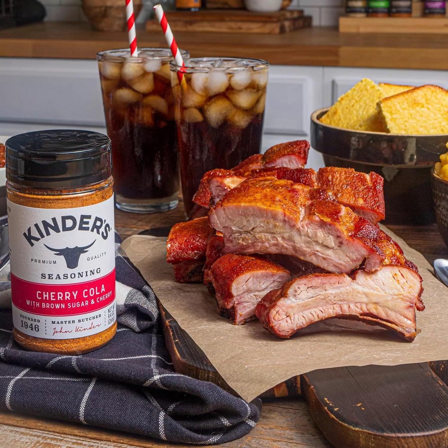 KINDER'S Cherry Cola Seasoning, 9.4 Ounce - Unique Flavor Enhancer for BBQ, Grilling, and Cooking