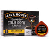 Java House Cold Brew Coffee, Colombian Medium Roast Coffee Concentrate Liquid Pods - 1.35 Fluid Ounces (6 Count) Enjoy Hot Or Ic