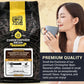 Christopher Bean Coffee - Certified Kosher, Decaf Ground Universal Drip Amaretto Almond Biscotti Coffee | Amaretto Flavored Medium Roast Coffee 100% Arabica, No Sugar, No Fats, Non-Gmo | 10-Ounce