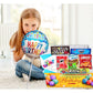 Beyond The Box Birthday Gift Basket - Candy Variety Pack with Happy Birthday Balloon, Snacks & Greeting Card for All Ages