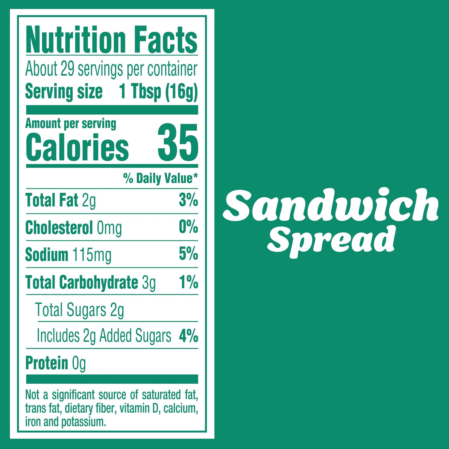 Kraft Americas Favorite Sandwich Spread, 15 fl oz Jar