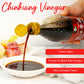 NPG Chinkiang Vinegar, 19.61 Fl Oz (580ml), Aged Chinese Black Rice Vinegar for Dumplings, Sushi, Salad, Marinade, Stir Fry