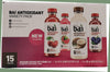 bai Antioxidant Caostal Beverages with Vitamin C Or E Variety Pack Of 15/18 Fl Ounce Net Wt 270 Fl Ounce