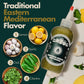 Middle Eastern Green Hot Sauce 9oz (Zhoug) | Organic Hot Sauce with Cilantro, Garlic, Jalapenos, Poblano, Scotch Bonnet Peppers,