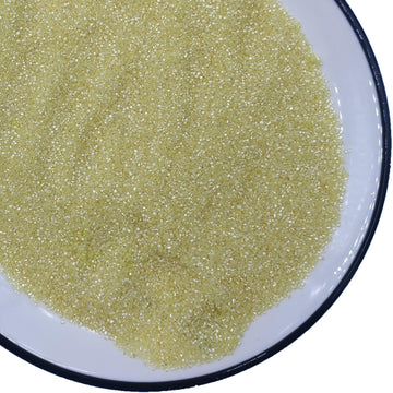 Edible 5 Ounce Fine Decorative Yellow Sanding Sugar Sprinkles for Baking, Sparkling Crystals for Cakes, Cookies, Cupcakes, Ice C