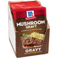 McCormick Mushroom Gravy Mix, 0.75 oz, Pack of 12, Model 10052100090204