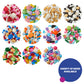 DECOPAC Merry & Bright Deluxe Fusion Mix Candy Sprinkles, 26oz, Fancy Christmas Sprinkles, Edible Festive Sprinkles For Celebrat