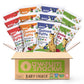 Awsum Snacks Variety Baby Puffs - Happy Healthy Baby Snack - Natural Plant Based Puffed Snacks - Certified Usda Organic Kosher N