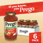 Prego Hidden Super Veggies Traditional Pasta Sauce, 24 Oz Jar (Case of 6)