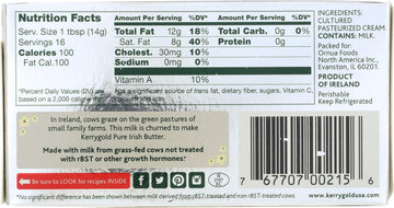 Kerrygold Unsalted Butter Sticks, 8 Ounce (Pack Of 20)