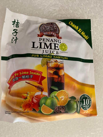 Premium Lime Juice Pack Of 10 Sachets (1.94Oz Per Sachet)