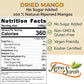 Dried Mango Slices - 33 Lbs Delicious Texture Soft & Juicy No Sugar Added Dried Mango - Naturally Ripened Mangos Dried Fruits -