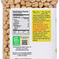 Rani Organic Garbanzo Beans (Kabuli Chana) 48Oz (3Lbs) 1.36Kg Bulk Pet Jar ~ All Natural | Vegan | Gluten Friendly | Non-Gmo | I