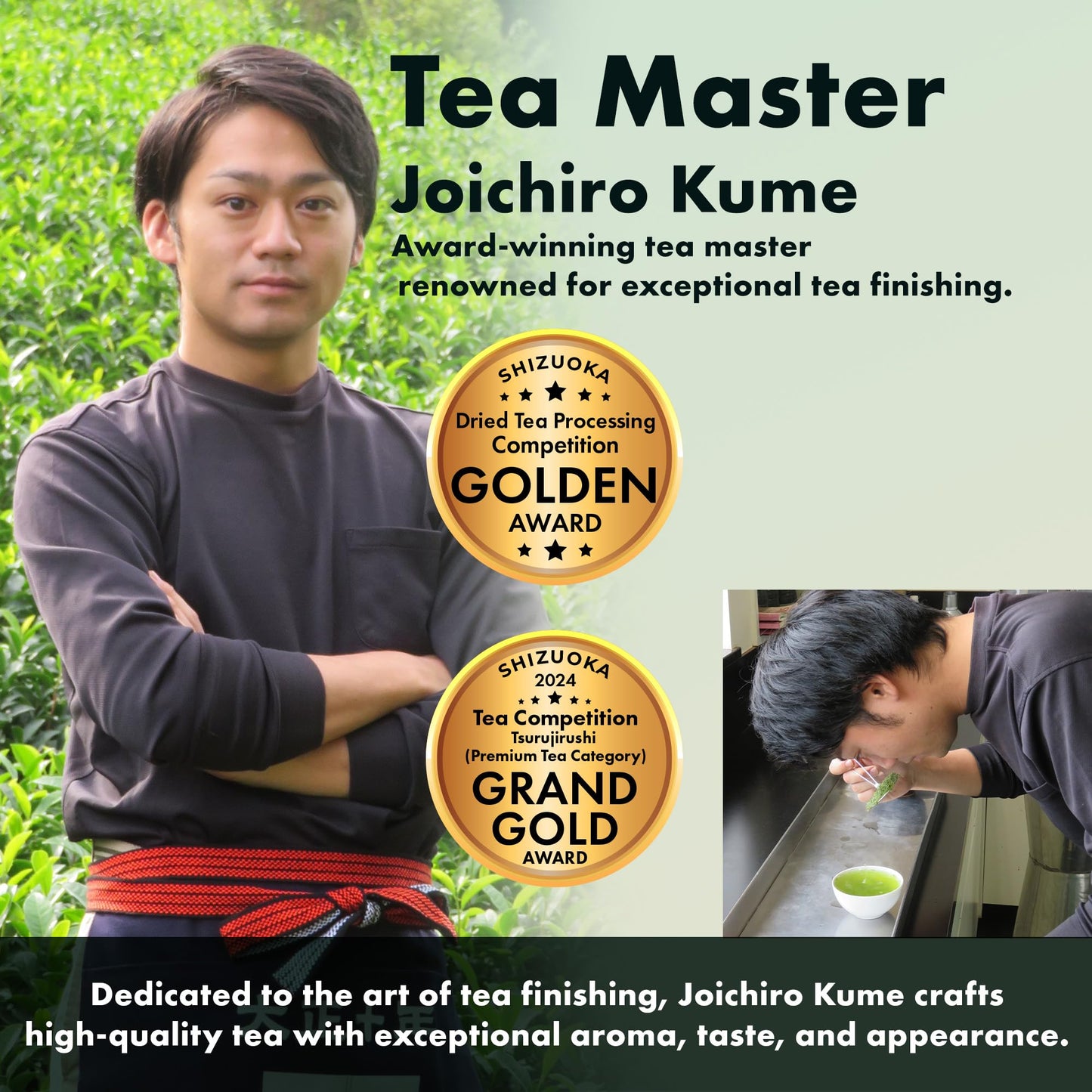 M1  Japans Finest Nishio Ceremonial Grade Matcha Green Tea Powder - Shade-Grown First Flush, Rich In Catechins, Deep Green Col