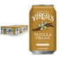 Virgils Handcrafted Vanilla Cream Soda - Creamy Bold Flavor - 12oz Cans  24 Pack