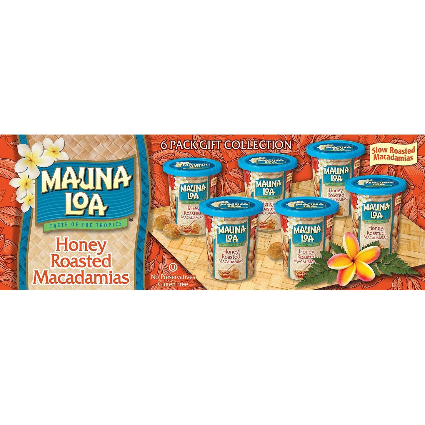 Mauna Loa Premium Roasted Macadamia Nuts, Honey Roasted Flavor, 4 Oz Cup (Pack Of 6)