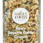 Whole Foods Market, Seasoning, Spicy Sesame Garlic Crunch, 2.36 Ounce