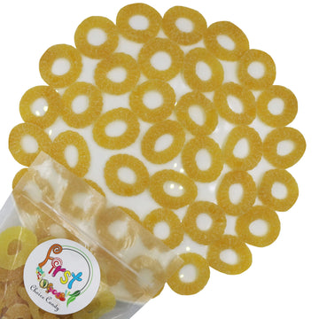 Firstchoicecandy Gummy Fruit Candy (Pineapple Rings, 10 Pound (Pack Of 1))