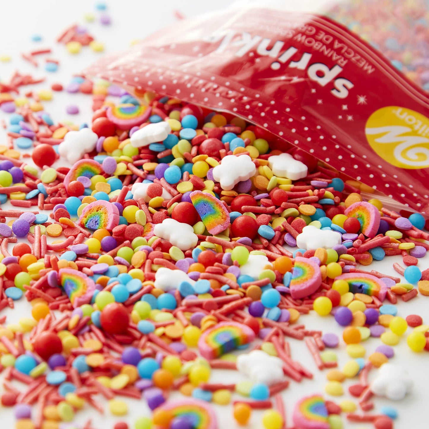 Wilton Rainbow Sprinkles Mix, 10 Oz