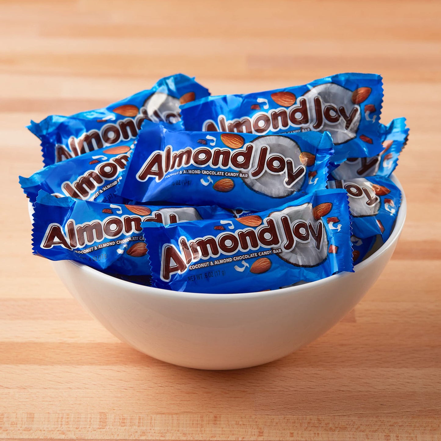 ALMOND JOY Coconut and Almond Chocolate Snack Size, Candy Jumbo Bag, 20.1 oz