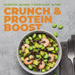 Crunchy Dry Roasted Edamame Beans Snack by Zest Delites, Buffalo, Vegan, Low Calorie (100cal) High Protein Snacks (11g), Low Car
