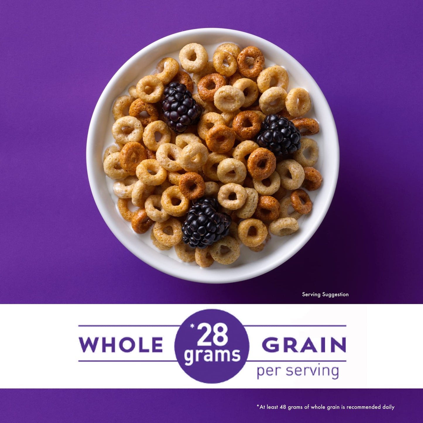 Multi Grain Cheerios Heart Healthy Cereal, 18 Oz Family Size Cereal Box