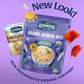 Lundberg Organic Fully Cooked & Ready to Heat Rice, Brown Jasmine Thai Hom Mali Rice, 8oz, Gluten-Free, Vegan, USDA Certified Or