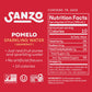 Sanzo Flavored Sparkling Water - Pomelo (Grapefruit) 12-Pack - Carbonated Drink Made With Real Fruit And No Added Sugar - Non-Gm