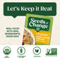 SEEDS OF CHANGE Organic Quinoa & Brown Red Rice with Flaxseed, Microwaveable, 8.5 Ounces, Pack of 6