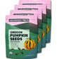 Wilderness Poets, Oregon Pumpkin Seeds (Pepitas) - Organic, Heirloom, Raw - No Shells, No Salt, Bulk Size - 5 Pound (Pack of 4)