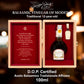 Giusti Traditional Aged Balsamic Vinegar of Modena DOP, 12 Years, 3.4 fl oz (100 ml), Black, Gift Set with Wooden Box