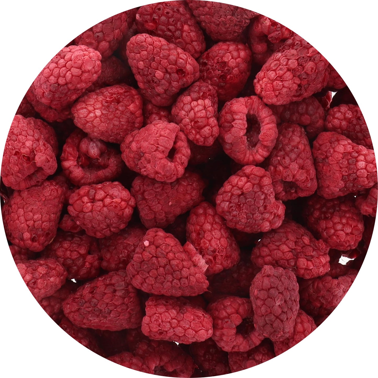 Arctic Farms Garden Pure Freeze Dried Raspberry Fruits, No Sugar Added, Crunchy Snacks (Whole Raspberries)