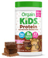 Orgain Kids Protein Powder Shake Mix, Chocolate Brownie - 8g Grass-Fed Dairy Protein, 4g Fiber, 23 Vitamins & Minerals, Gluten F