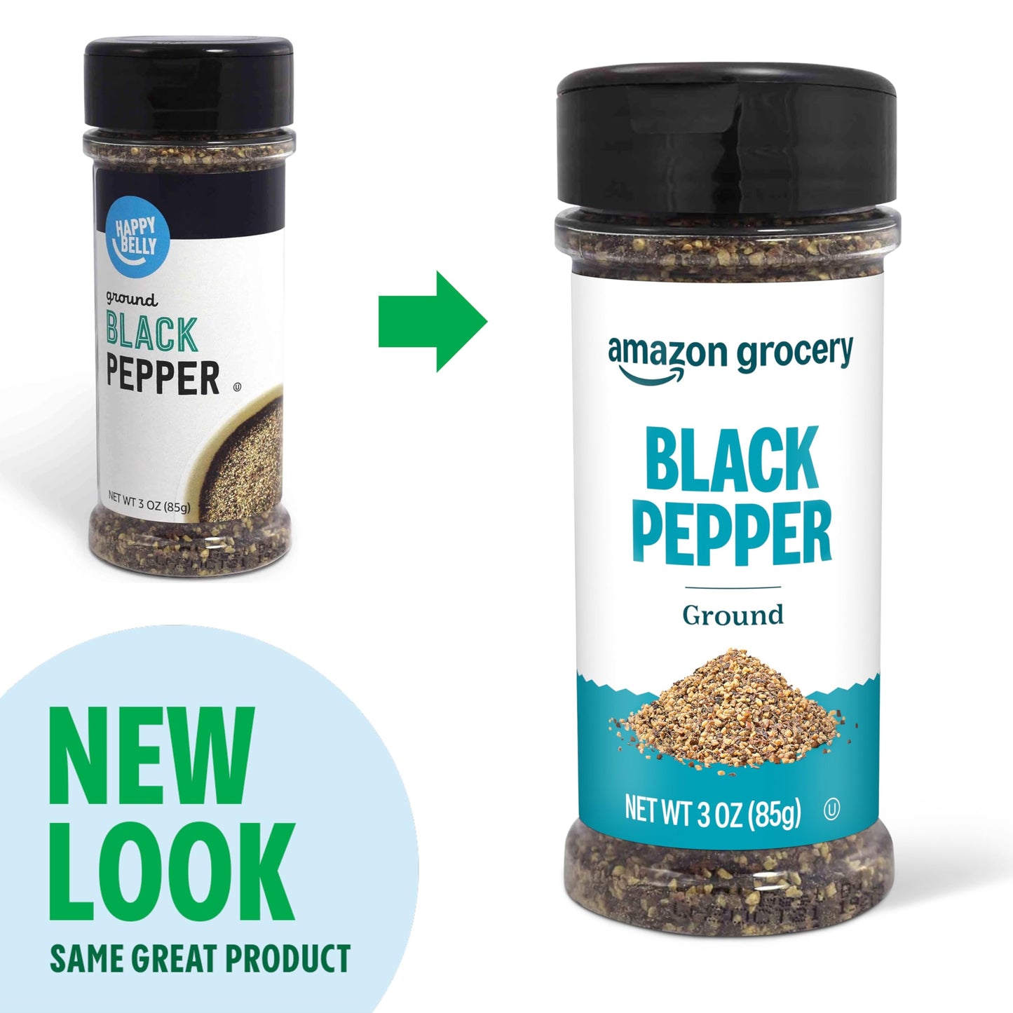 large online retailer Grocery Ground Black Pepper, 3 Oz, Pack of 1