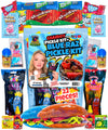 Ashley Dashleys-Chamoy Pickle Kit + Blue Raspberry Pickle Gift Pouch-W/Cotton Candy Crunch Powder, Fruit Roll Ups-Tiktok Trend Items By Foodcrush