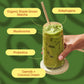 Clevr Blends Organic Matcha Green Tea Latte, Instant Ceremonial Grade Matcha, Superfood Powder Blend With Oat Milk, Lions Mane,