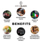 BREWBLACK Crema Coffee compact pieces - 50 Aluminum Pods, Compatible with Nespresso Original, Medium Roast, Intensity 8, Made in Italy