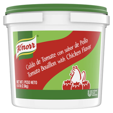 Knorr Professional Caldo de Tomate, Tomato Bouillon with Chicken Flavor Granulated Base, Bouillon as a Base, Marinade, Flavor En