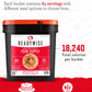 Readywise Emergency Food Supply - 84 Servings Breakfast & Entrée Bucket, Protein Meals, Dehydrated & Freeze Dried Food For Backpacking, Camping Essentials & Prepping Supplies, Up To 25 Year Shelf Life