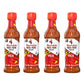 Nando'S Hot Peri-Peri Sauce - Hot Heat Fiesty Blend Of Garlic & Herbs - Great Substitute For Siracha | Gluten Free | Non Gmo | Kosher - 9.1 Oz Bottle (4 Pack)