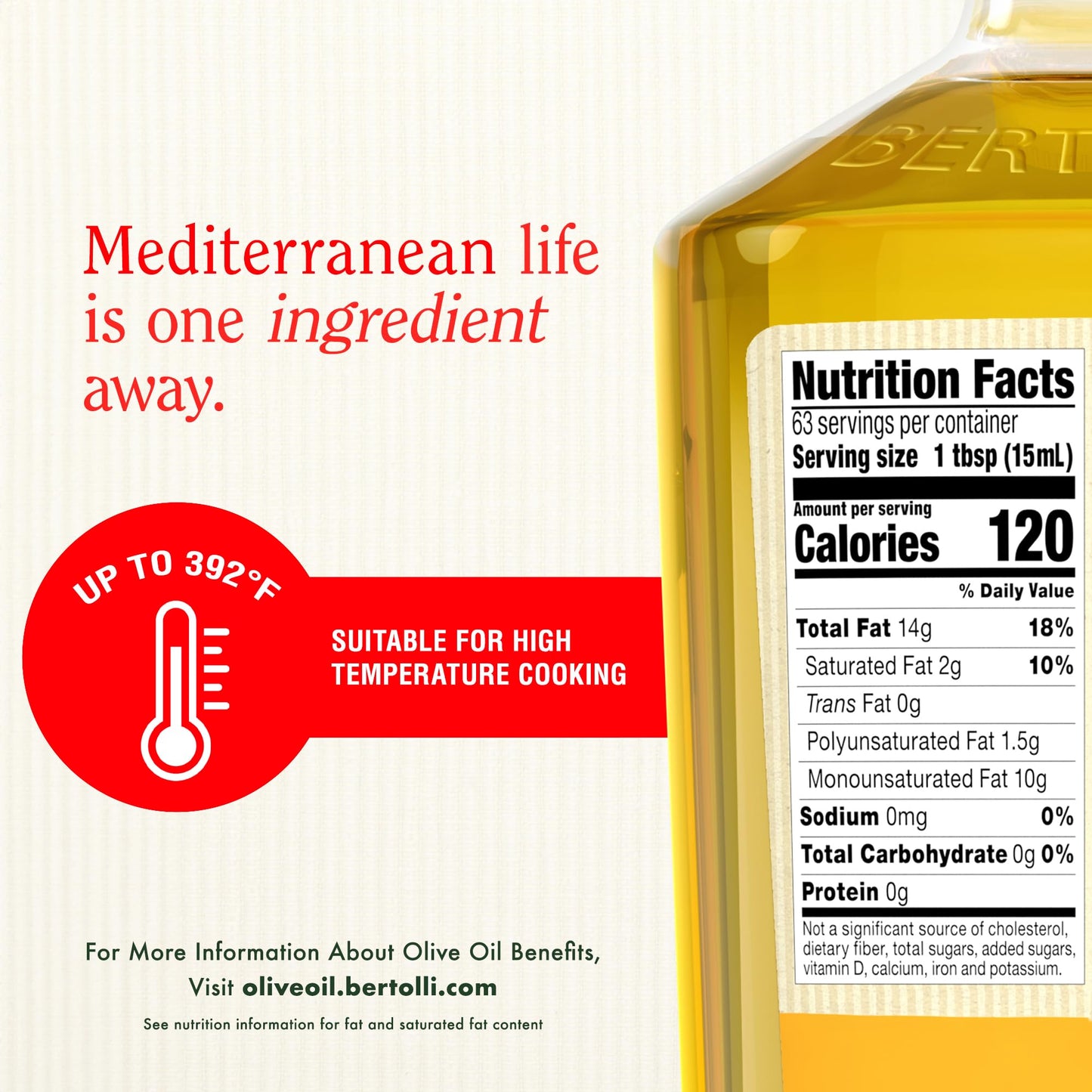 Bertolli Cooking Olive Oil, 32 Fl Oz
