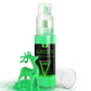 Vividye Edible Glitter Spray - 20g Green Luster Dust for Cocktails, Cakes, Cupcakes, and Beverages