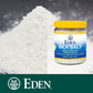 Eden Sea Salt, Hand Harvested French Celtic, Stone Ground (Fine), 82 Trace Minerals, Unrefined, Glass Jar, 14 oz