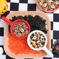 Halloween Sprinkles Edible  5oZ Fall Eyeball Sprinkles for Cake Decorating with White Black Orange Confetti Nonpareils Jimmies and Sugar  Cupcakes Cookie Ice Cream Baking Toppings