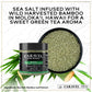 Sea Salt Superstore Hawaiian Sea Salt 3-Pack - Alaea Red, Bamboo Jade, Black Lava - 12 oz Total