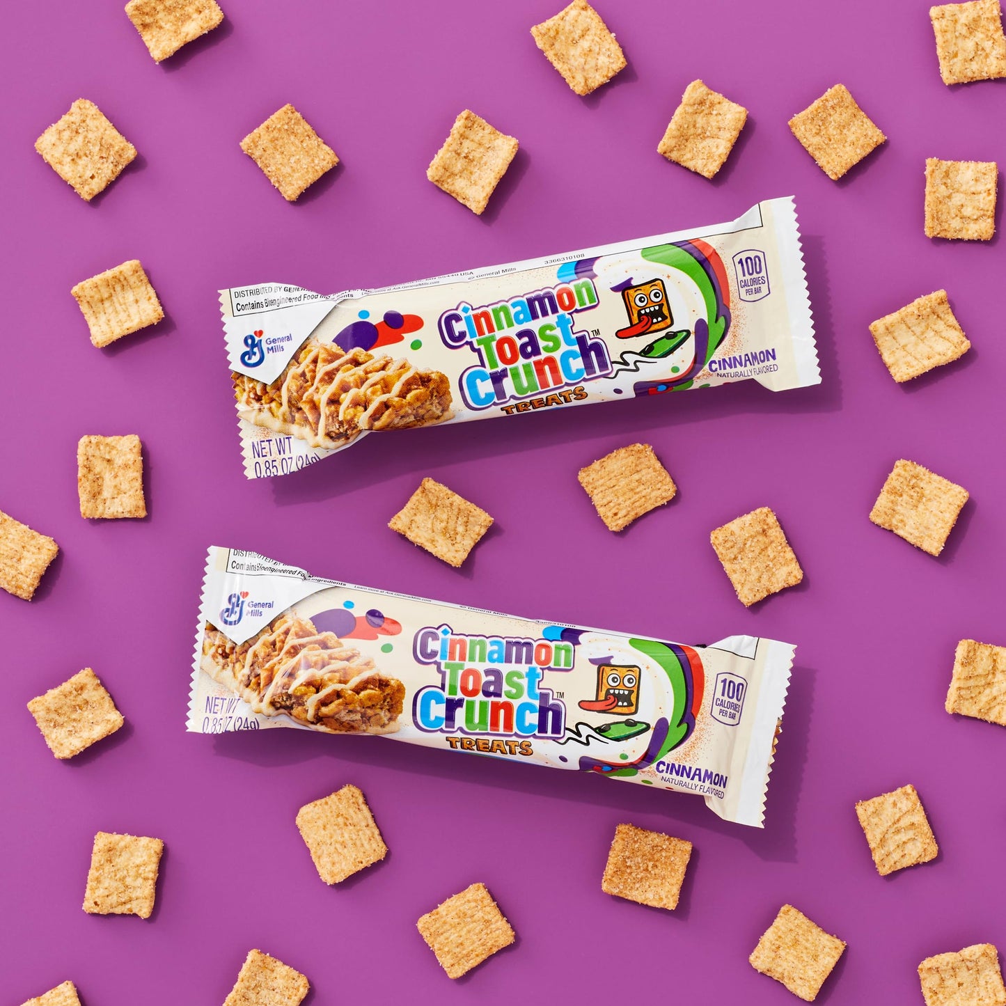 Cinnamon Toast Crunch Breakfast Cereal Treat Bars, Snack Bars, 8 ct (Pack of 5)
