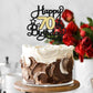 1Pc Happy 70Th Birthday Cake Topper Glitter Cheers To 70 Years Cake Topper 70 Fabulous Cake Decoration For Happy 70Th Birthday A